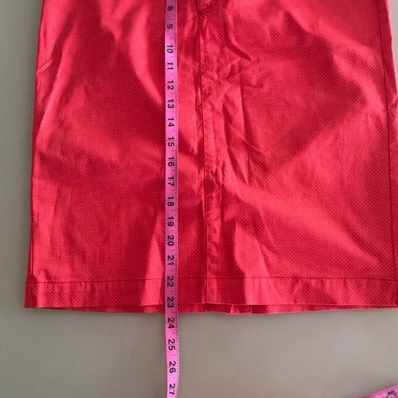 VTG LLoyd's WOMEN SKIRTS red and white polka dot skirt   SIZE MEDIUM - Picture 10 of 11